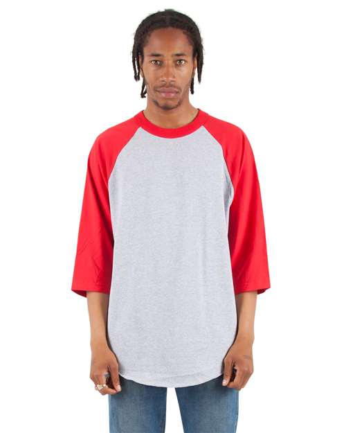 Heather Grey/ Red