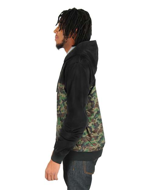 Black/ Camo Green