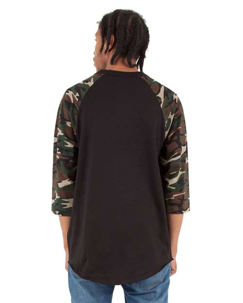 Black/ Camo Green