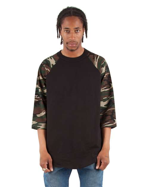 Black/ Camo Green