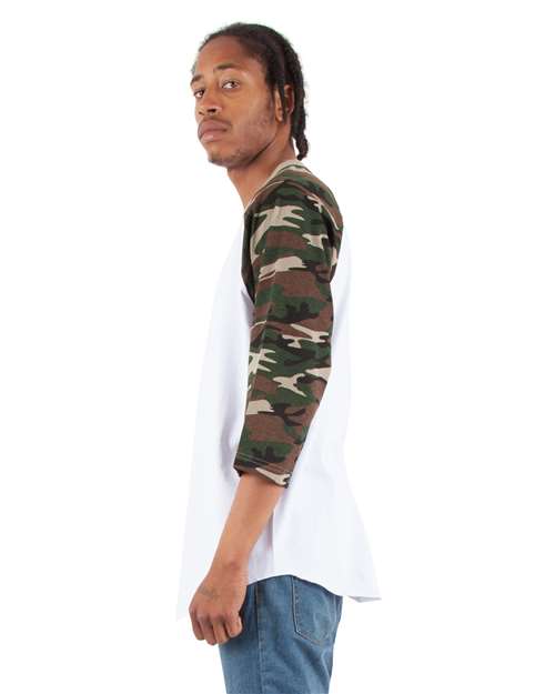 White/ Camo Green