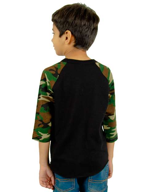 Black/ Camo Green