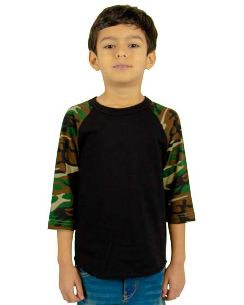 Black/ Camo Green