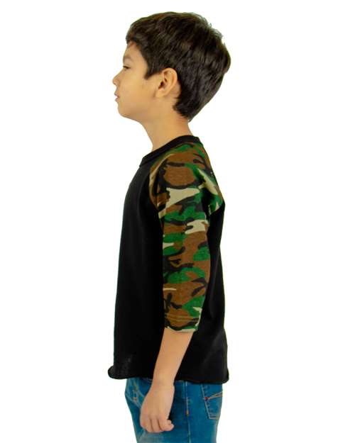 Black/ Camo Green