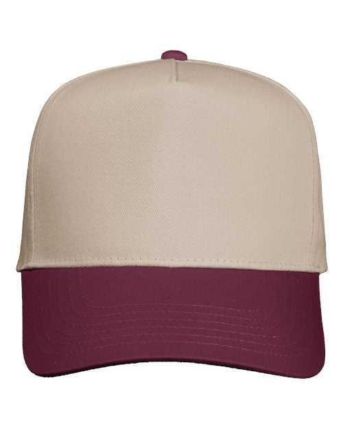 Khaki/ Maroon