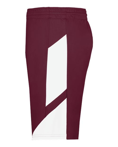 Maroon/ White