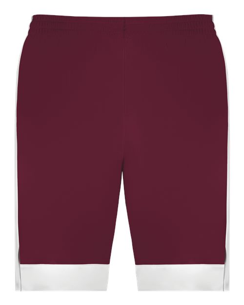 Maroon/ White