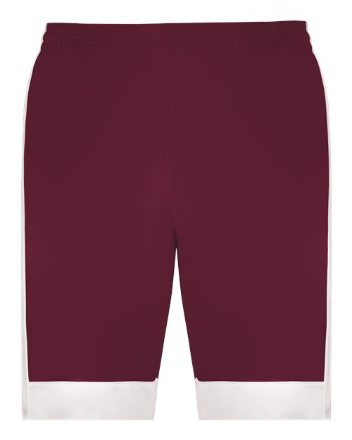Maroon/ White