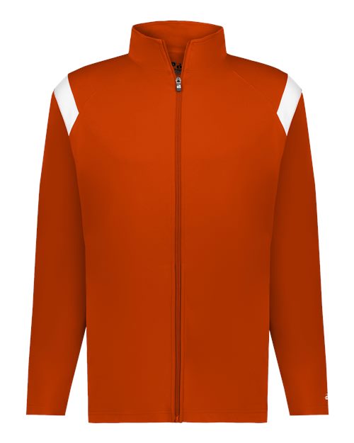 Burnt Orange/ White