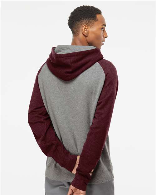 Gunmetal Heather/ Burgundy Heather
