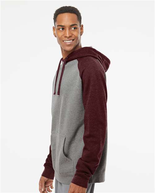 Gunmetal Heather/ Burgundy Heather