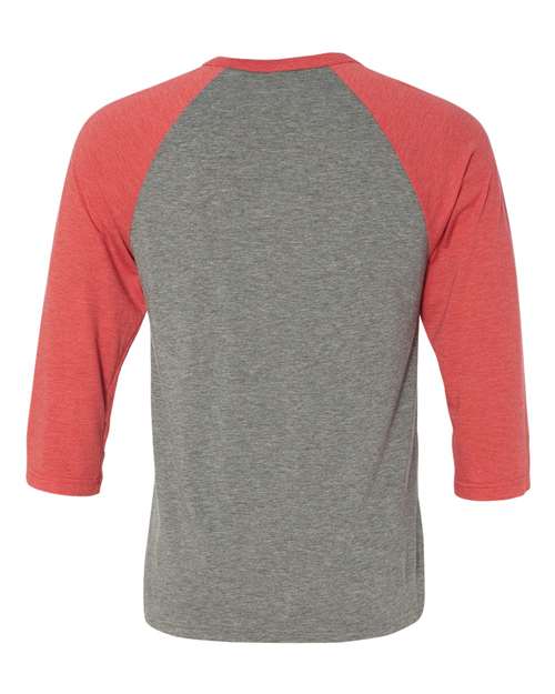 Grey/ Red Triblend
