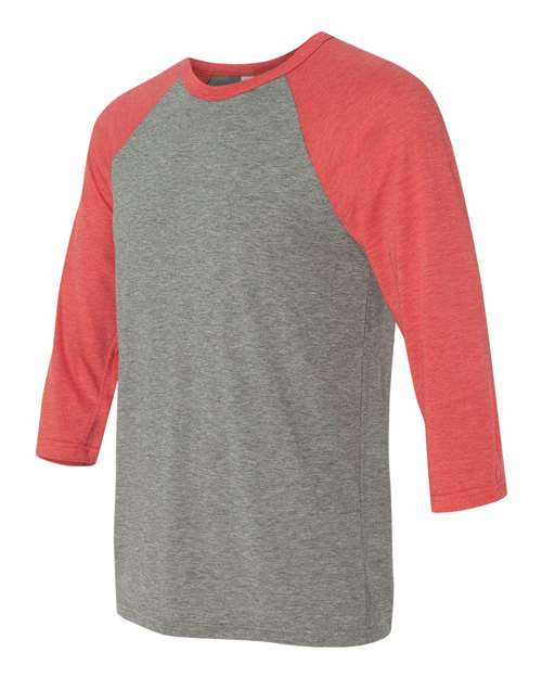 Grey/ Red Triblend
