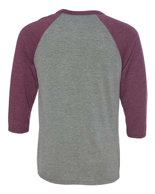 Grey/ Maroon Triblend