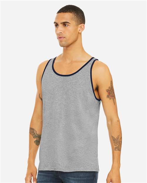 Athletic Heather/ Navy