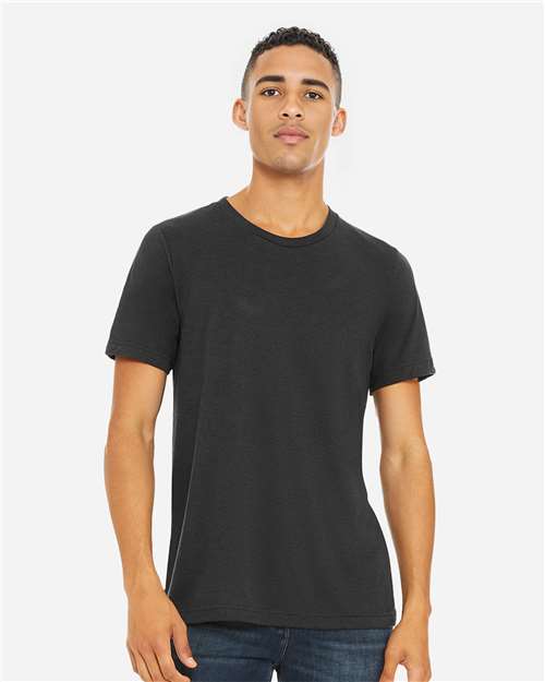 Solid Dark Grey Triblend