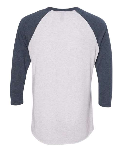 Indigo Sleeves/ Heather White Body