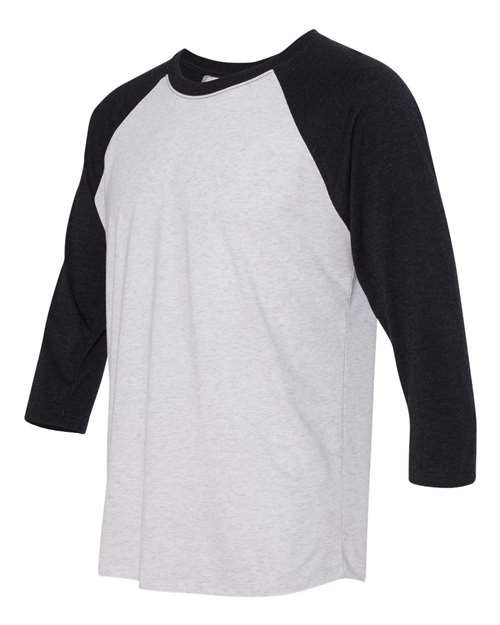 Vintage Black Sleeves/ Heather White Body