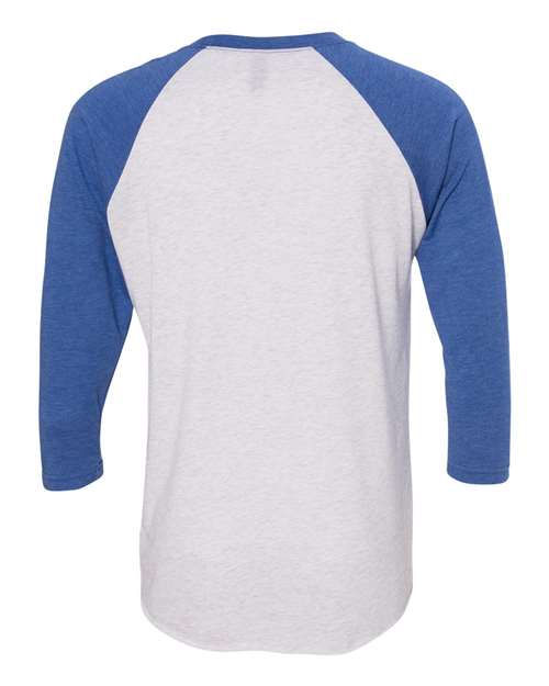 Vintage Royal Sleeves/ Heather White Body