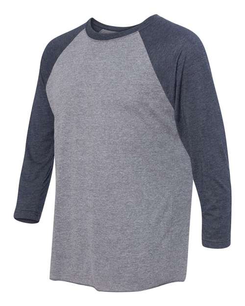 Vintage Navy Sleeves/ Premium Heather Body