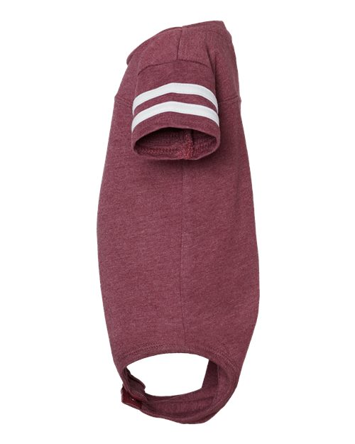 Vintage Burgundy/ White