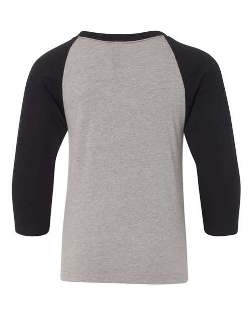 Black Sleeves/ Dark Heather Grey Body