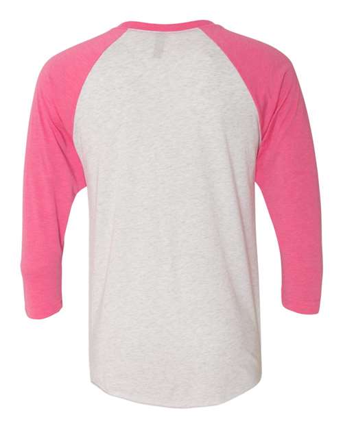 Vintage Pink Sleeves/ Heather White Body