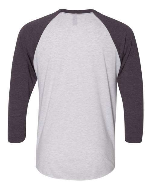 Vintage Purple Sleeves/ Heather White Body