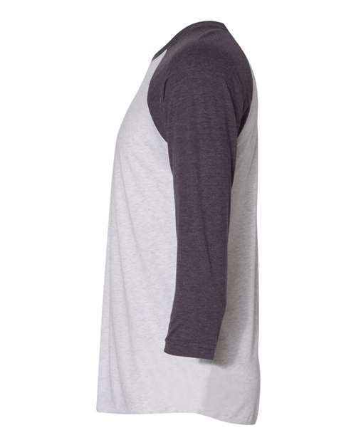 Vintage Purple Sleeves/ Heather White Body