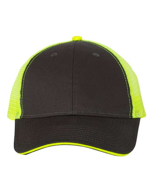 Charcoal/ Neon Yellow