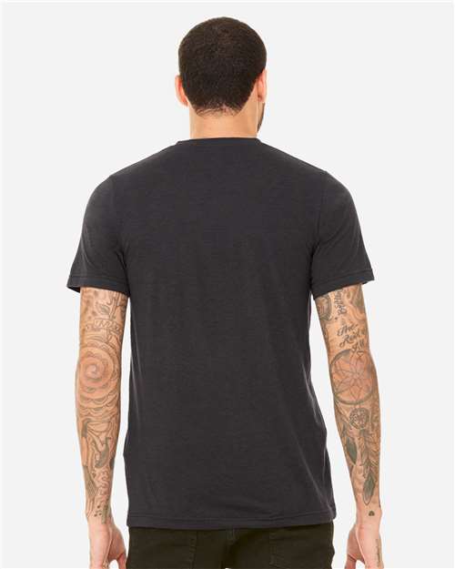 Solid Dark Grey Triblend