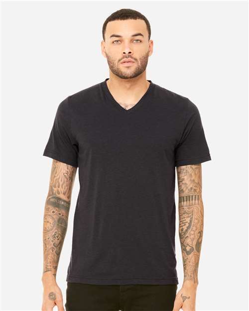 Solid Dark Grey Triblend