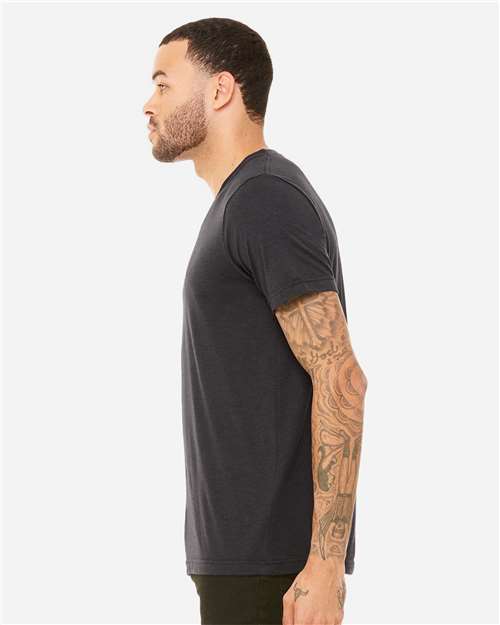 Solid Dark Grey Triblend