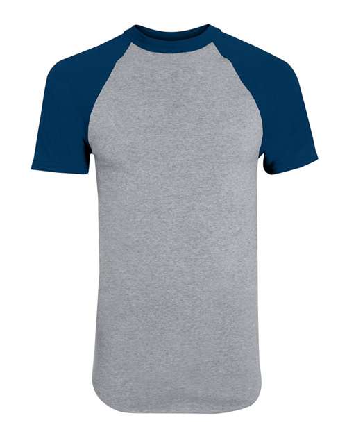 Athletic Heather/ Navy
