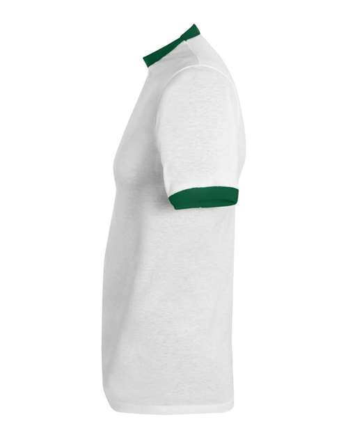 White/ Dark Green