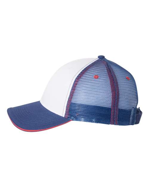 White/ Royal/ Red