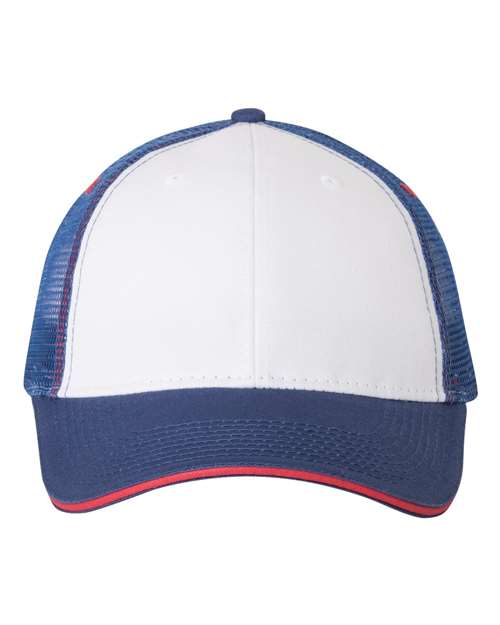 White/ Royal/ Red