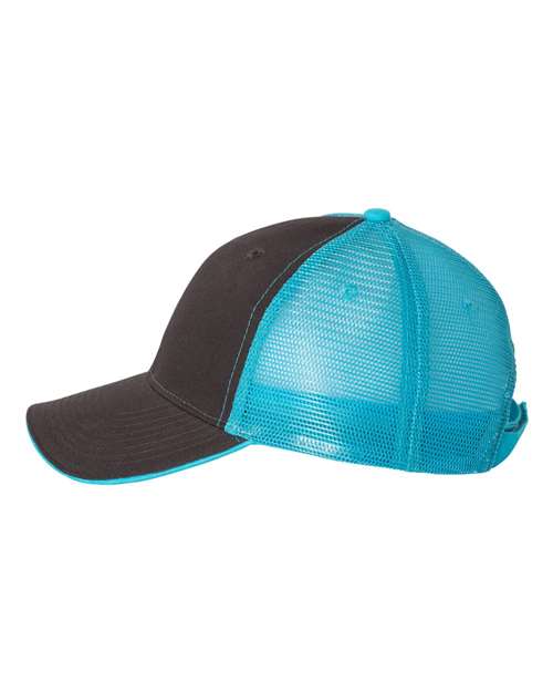 Charcoal/ Neon Blue