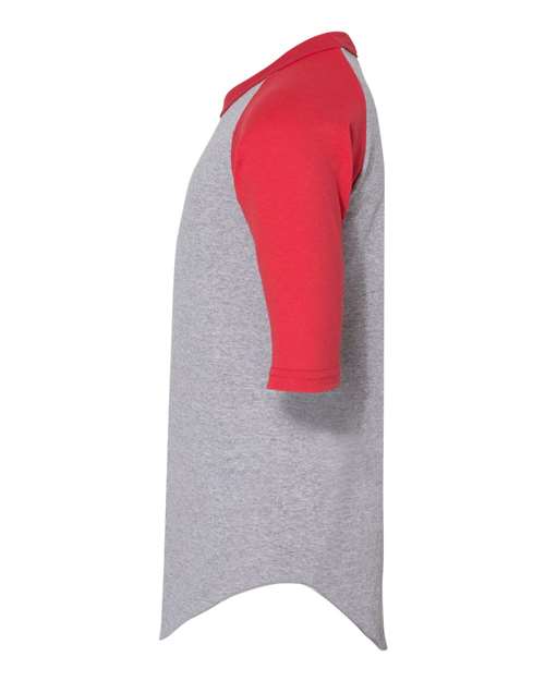 Athletic Heather/ Red