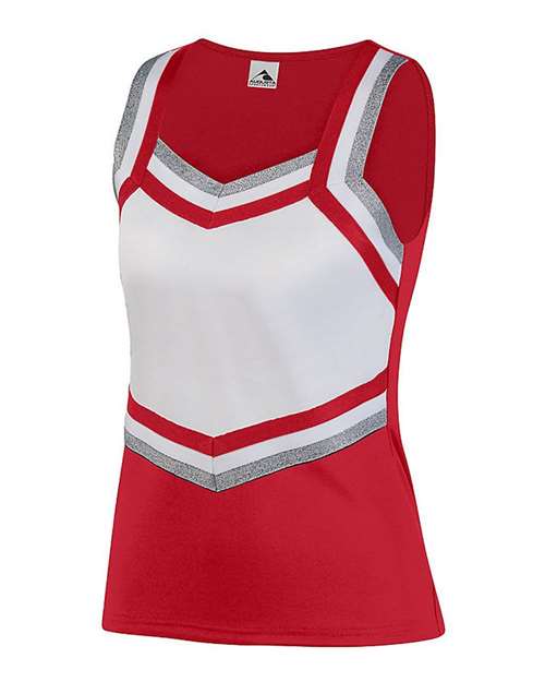 Red/ White/ Metallic Silver