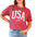 Tee Territory USA Flag T-Shirt for 4th of July, Independence Day, Graphic Tee for Women, Men, Unisex, 100% Cotton