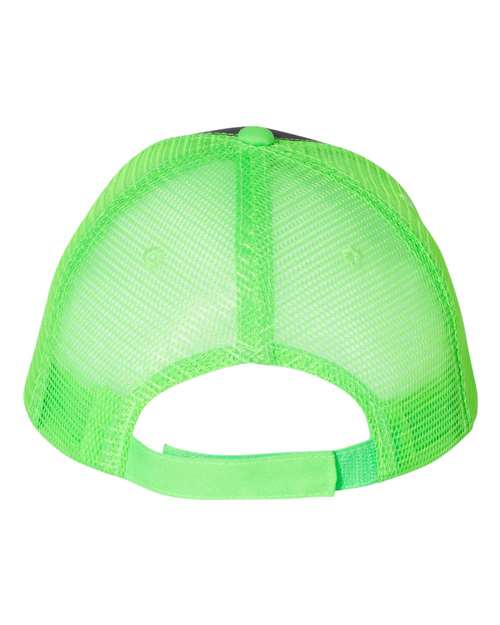 Charcoal/ Neon Green
