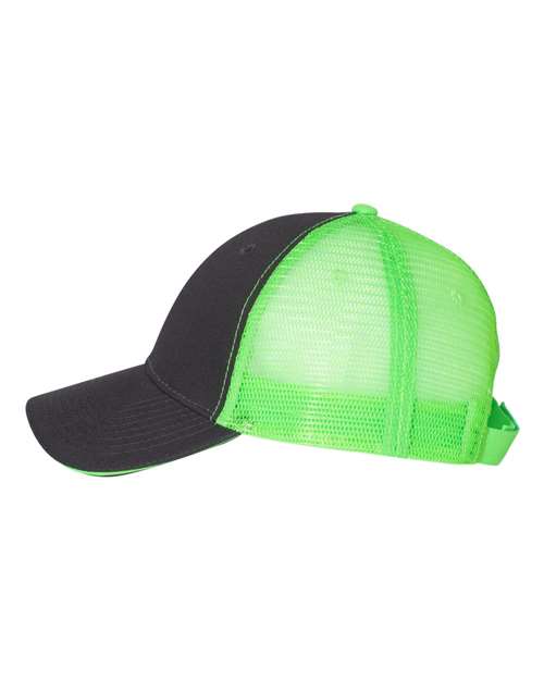 Charcoal/ Neon Green