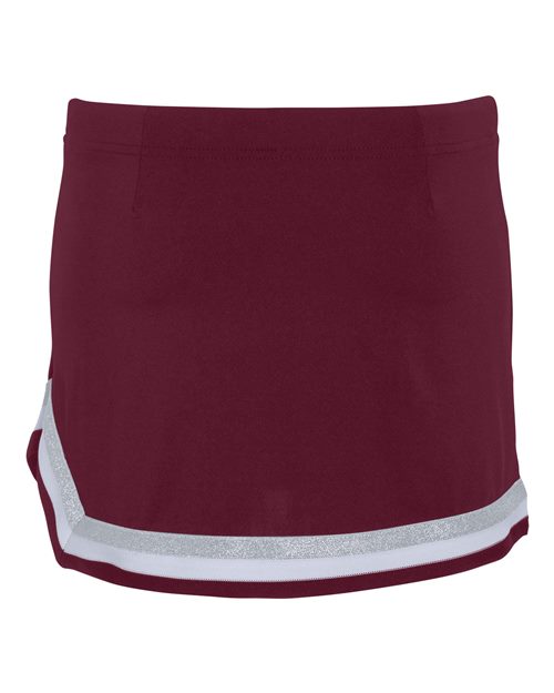Maroon/ White/ Metallic Silver