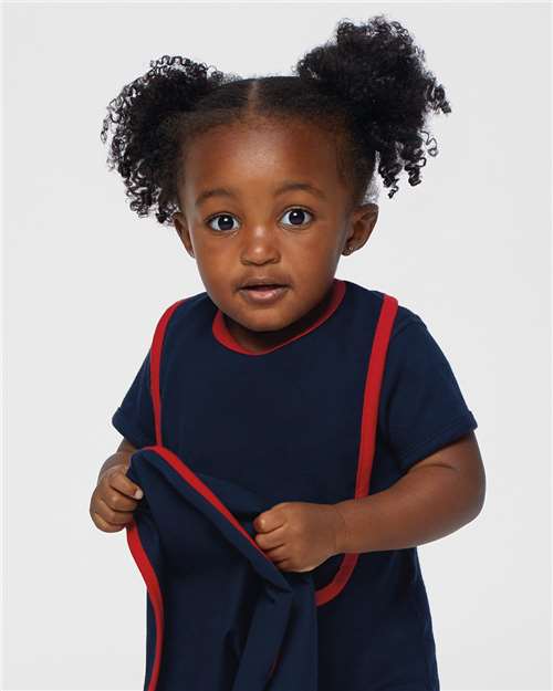 Navy/ Red