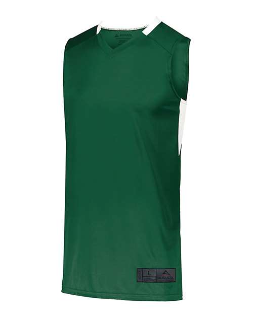 Dark Green/ White