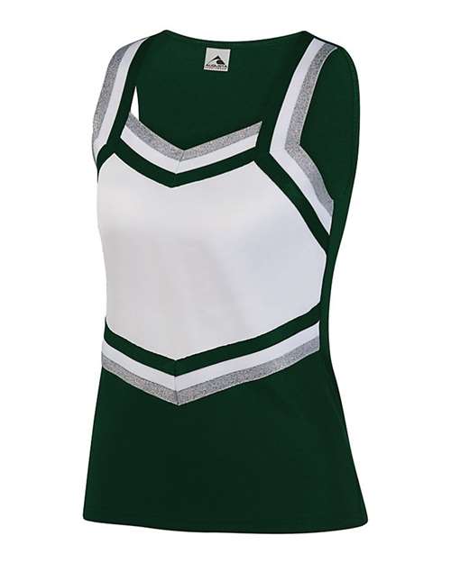 Dark Green/ White/ Metallic Silver
