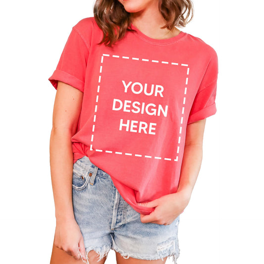 Personalized Custom T-Shirt – Create Your Own Design and Sizes Multicolor