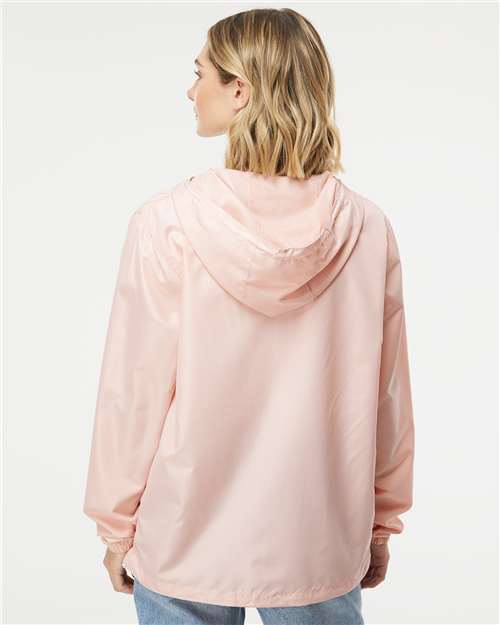 Blush/ White Zipper