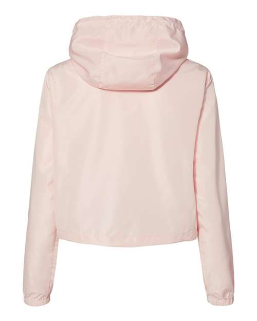 Blush/ White Zipper